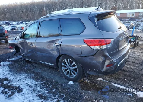 2014 Nissan Pathfinder S z USA, uszkodzony, nr VIN 5N1AR2MM5EC717580